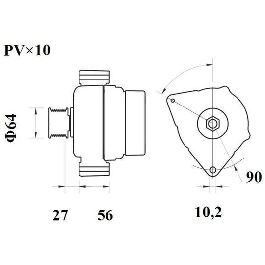 MG 1203 - Alternator 