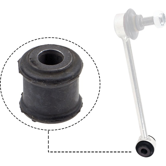 Mounting, control/trailing arm