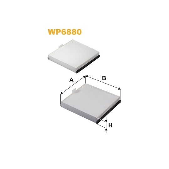 WP6880 - Filter, interior air 