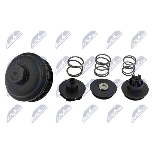 CCL-AU-059 - Kansi, öljysuodatinpesä 