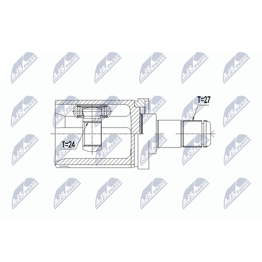 Nivelsarja, vetoakseli