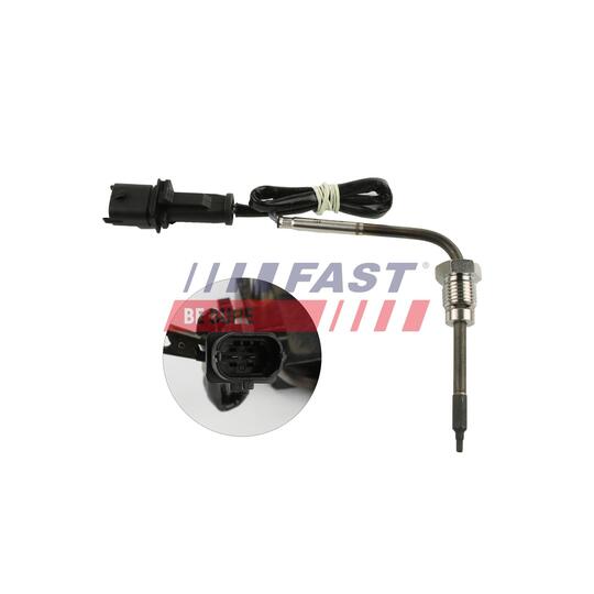 Sensor, exhaust gas temperature