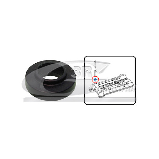 Seal Ring, cylinder head cover bolt