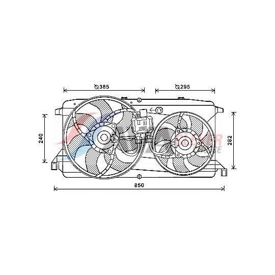FD7579 - Fan, radiator 