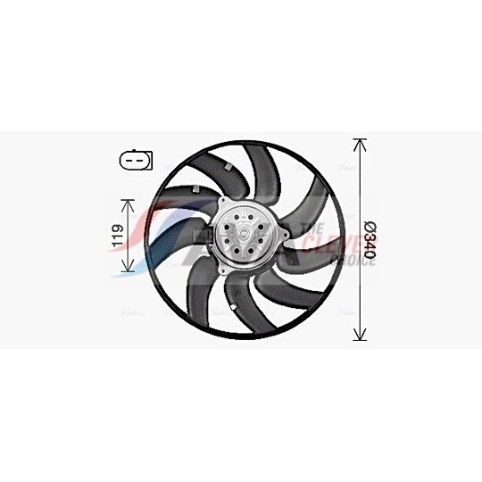 Fan, engine cooling