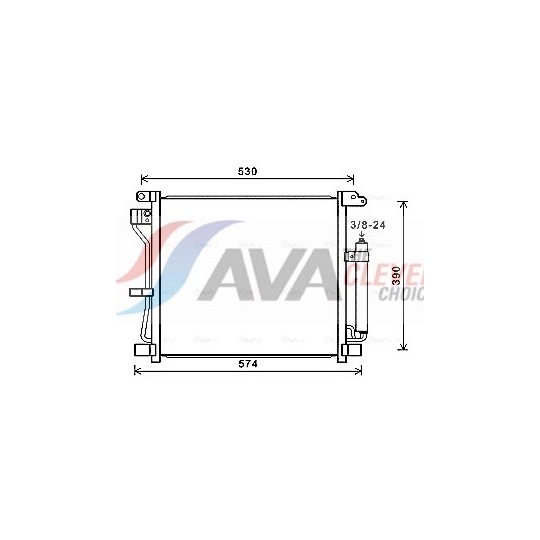 Condenser, air conditioning