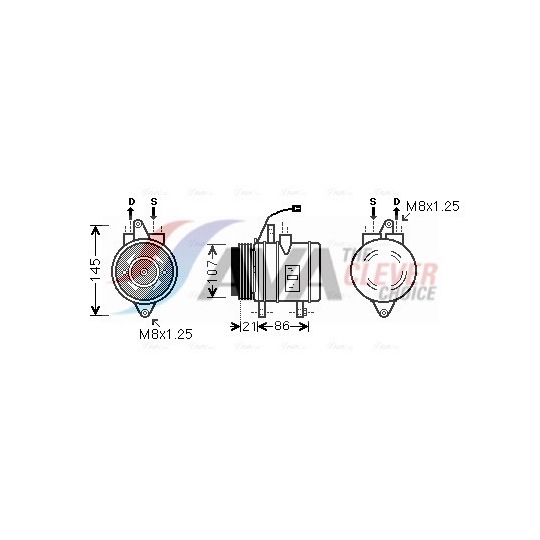 Compressor, air conditioning