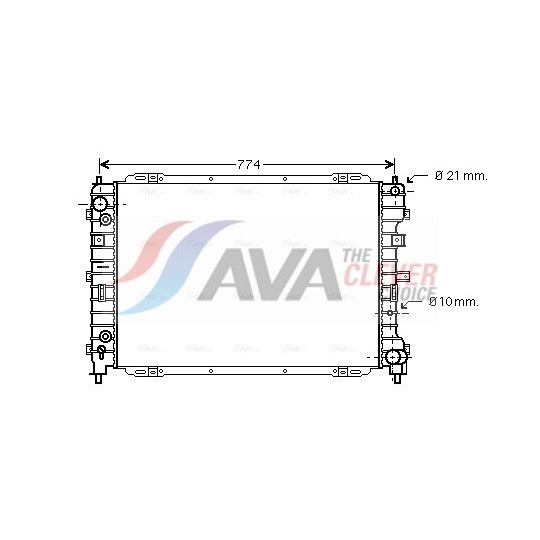 Radiator, engine cooling