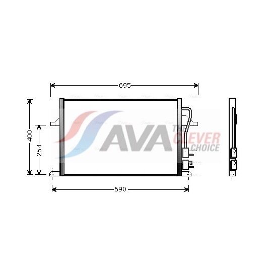 Condenser, air conditioning