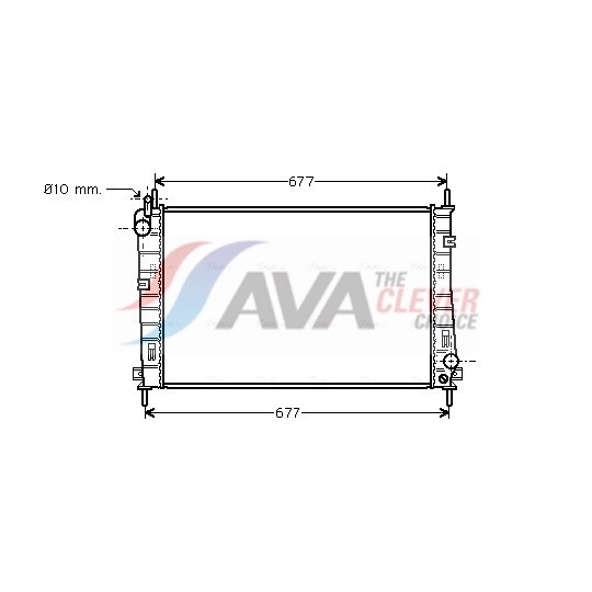 Radiator, engine cooling