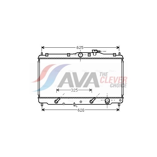 Radiator, engine cooling