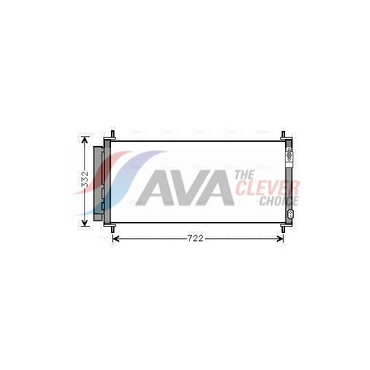 HDA5264D - Condenser, air conditioning 