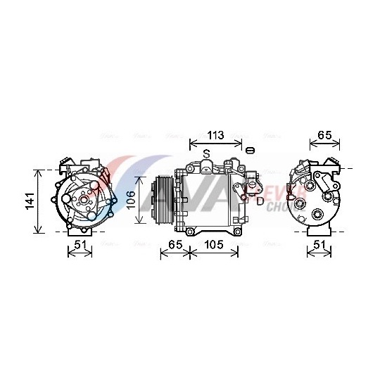 Compressor, air conditioning