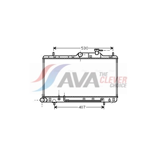 Radiator, engine cooling