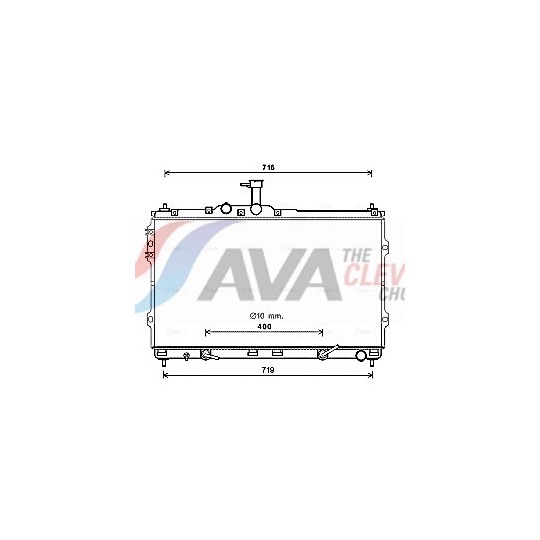 Radiator, engine cooling