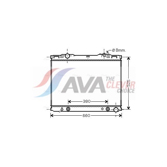 Radiator, engine cooling