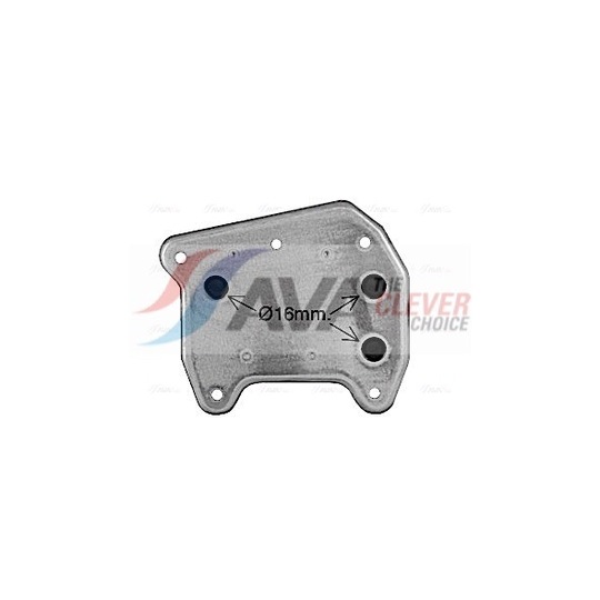 MS3733 - Oil Cooler, engine oil 