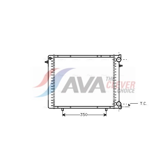 Radiator, engine cooling