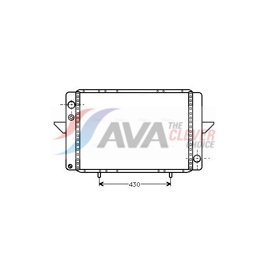 Radiator, engine cooling