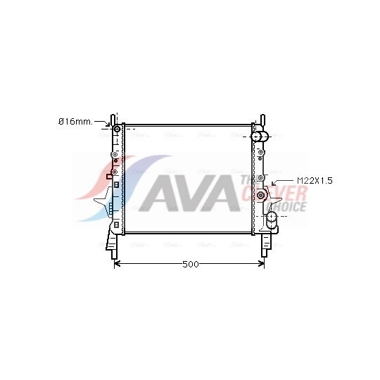 Radiator, engine cooling