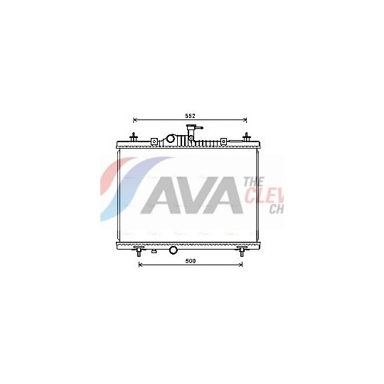 Radiator, engine cooling