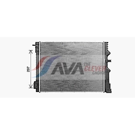 Radiator, engine cooling