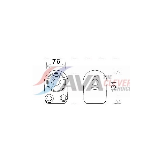 Oljekylare, motor