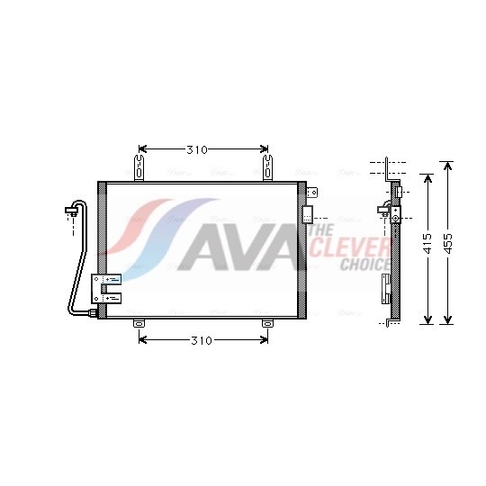Condenser, air conditioning