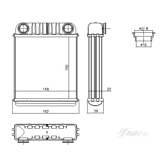 Heat Exchanger, interior heating