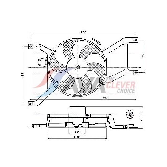 Ventilaator,mootorijahutus