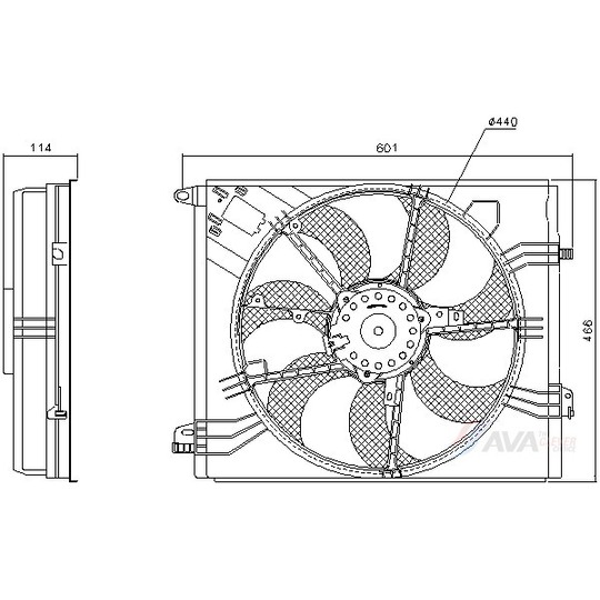 RT7689 - Fan, engine cooling 