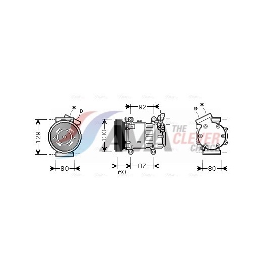 Compressor, air conditioning