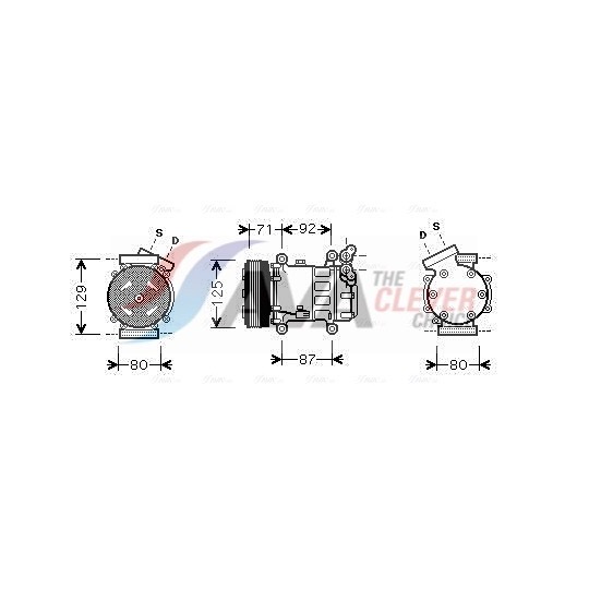 Compressor, air conditioning