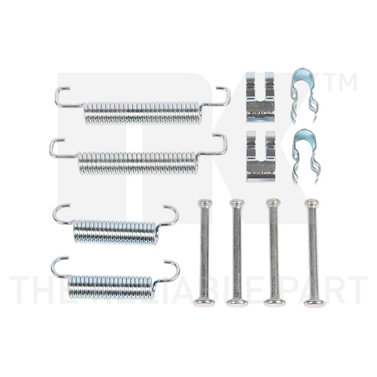 Accessory Kit, parking brake shoes
