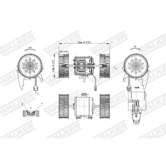 WBL01423 - Interior Blower 