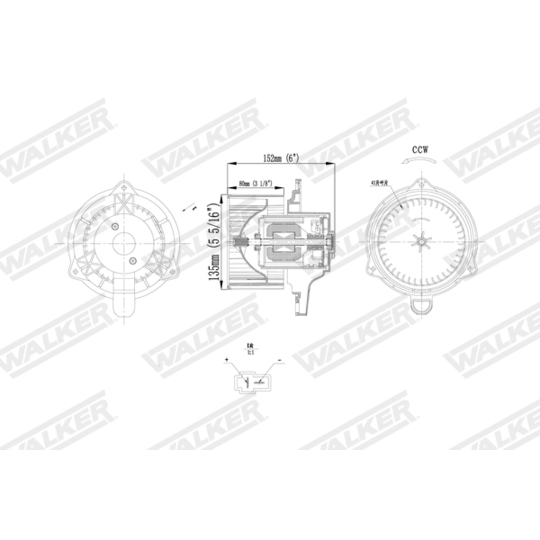 WBL01464 - Interior Blower 