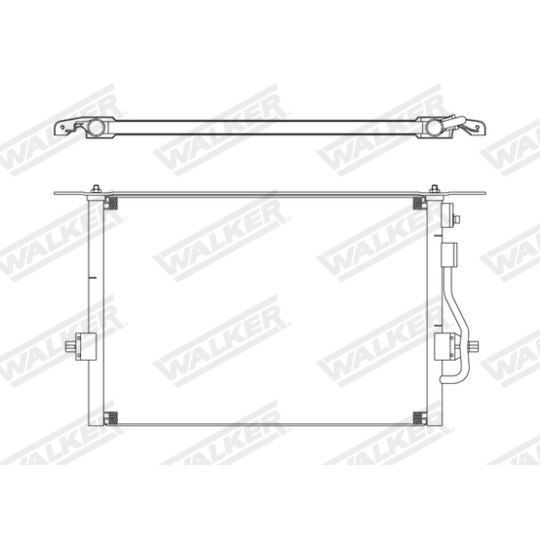 WCD00259 - Condenser, air conditioning 