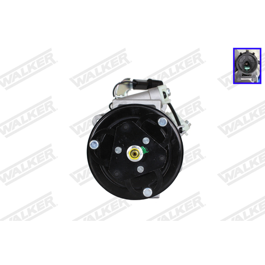Compressor, air conditioning