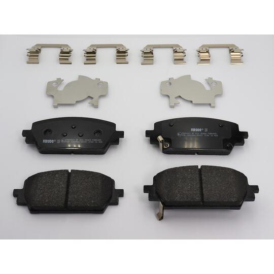 FDB5489 - Brake Pad Set, disc brake 
