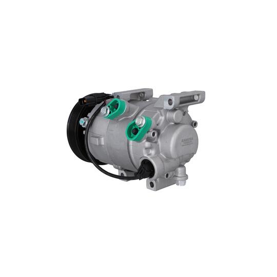 Compressor, air conditioning