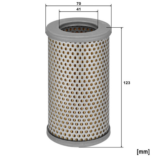 HD 7040 - Filter, operating hydraulics 