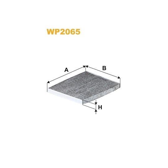 WP2065 - Suodatin, sisäilma 