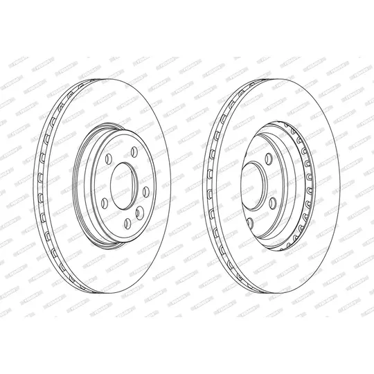 DDF1663C - Brake Disc 