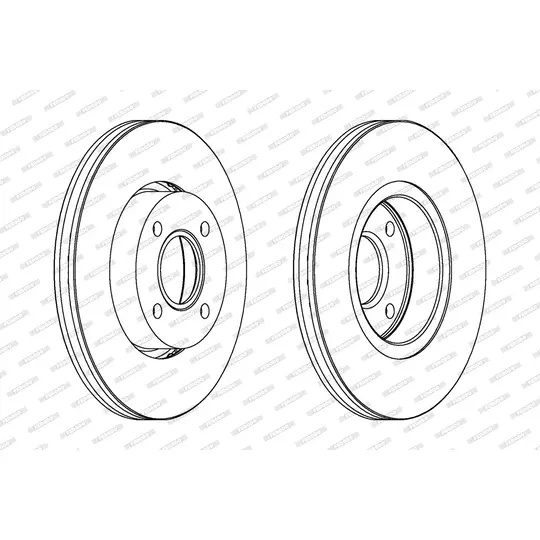 DDF801 - Brake Disc 