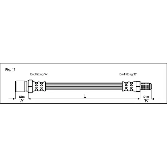 4118564 - Brake Hose 