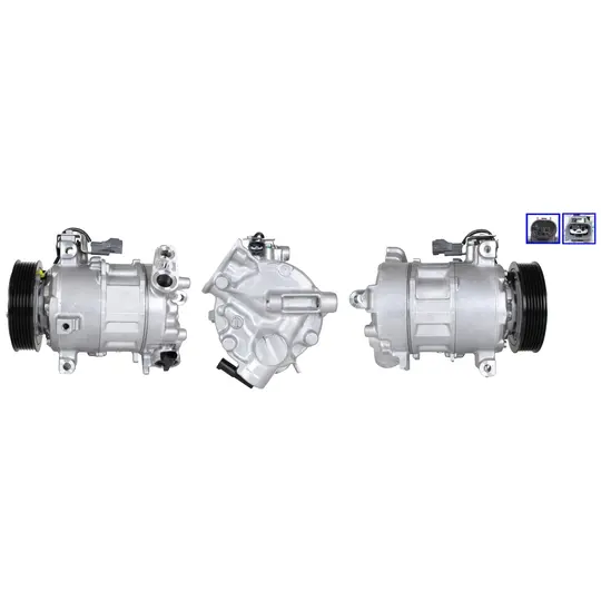 Compressor, air conditioning