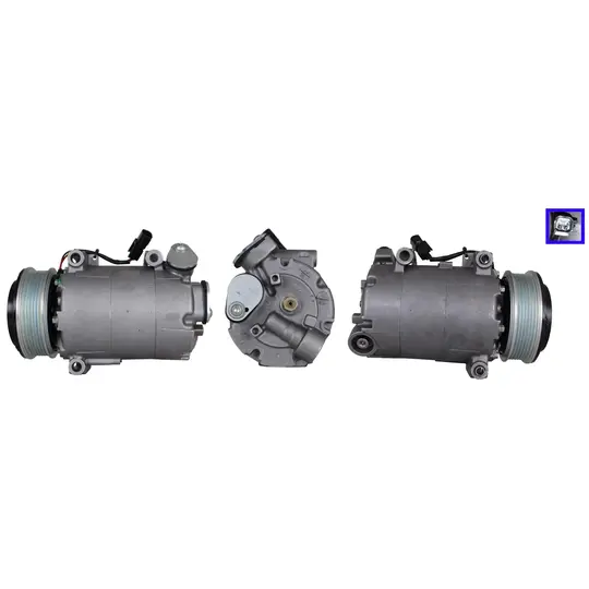 Compressor, air conditioning