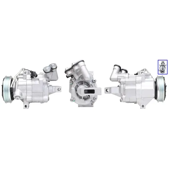 Compressor, air conditioning