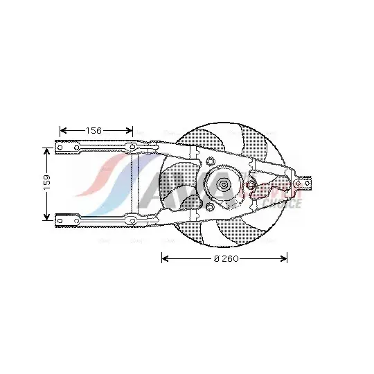 Fan, engine cooling