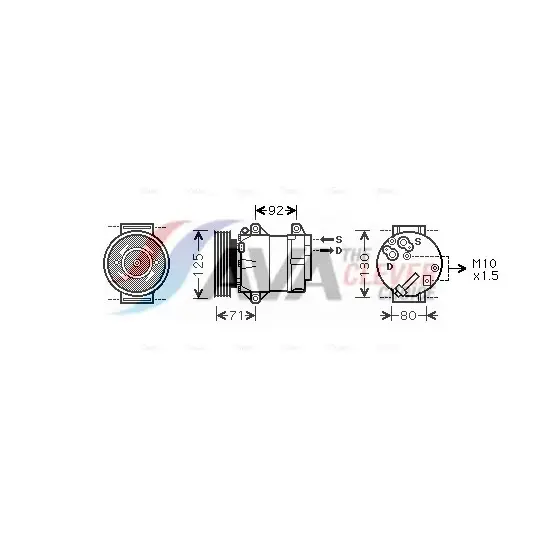 Compressor, air conditioning